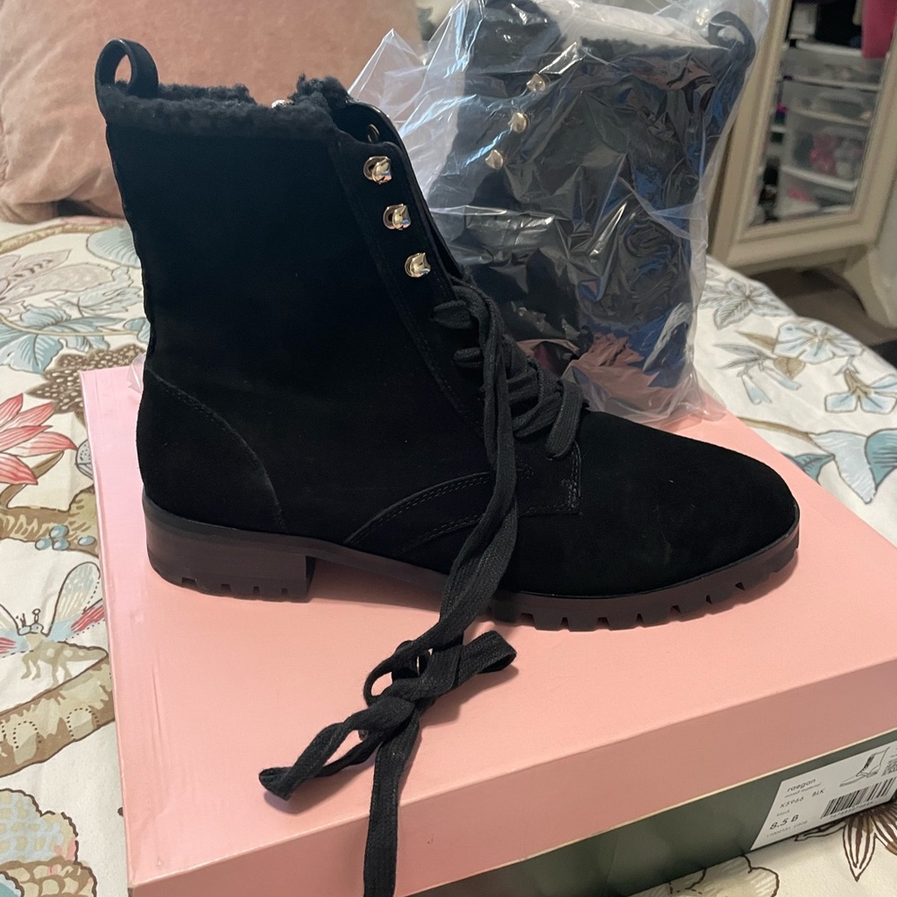 Kate Spade Raegan combat boots